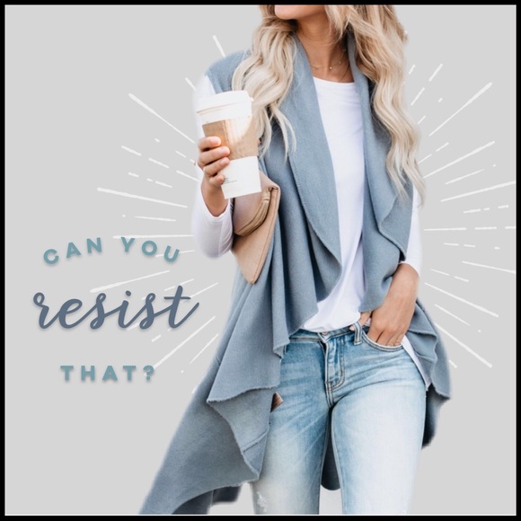 Boutique Other - Irresistible Convertible Vest